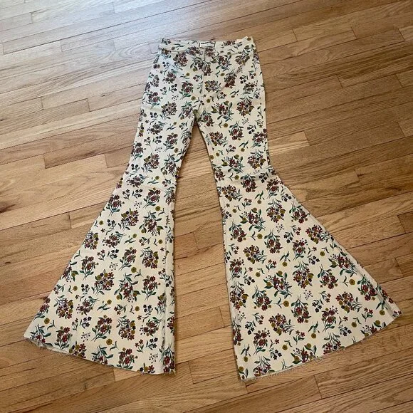 041 We the Free Just Float On High Rise Flare NWT Size 28 - Picture 3 of 7